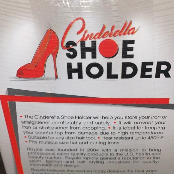 Cinderella Shoe Hair Tools Holder - Pink and Red - Picture 7 of 8